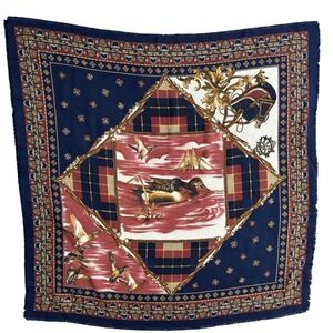 Elaine Gold‎ duck print scarf